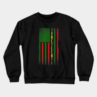 juneteenth flag 2023 Crewneck Sweatshirt